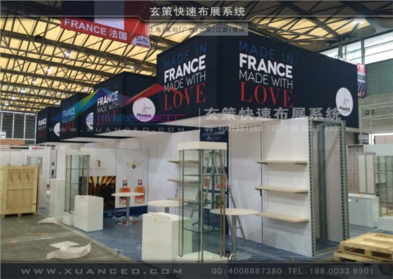 模塊展臺現(xiàn)場搭建 模塊展臺現(xiàn)場搭建