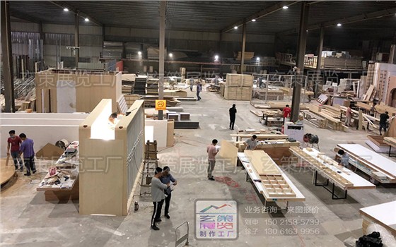 南通展覽工廠加班制作中 南通展覽工廠加班制作中