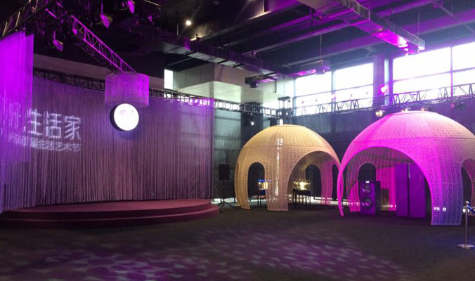 活動(dòng)T臺搭建