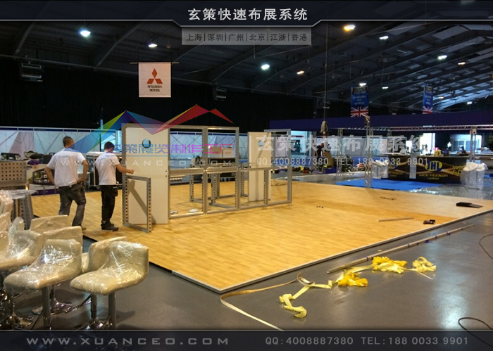 模塊展臺(tái)現(xiàn)場(chǎng)搭建 模塊展臺(tái)現(xiàn)場(chǎng)搭建