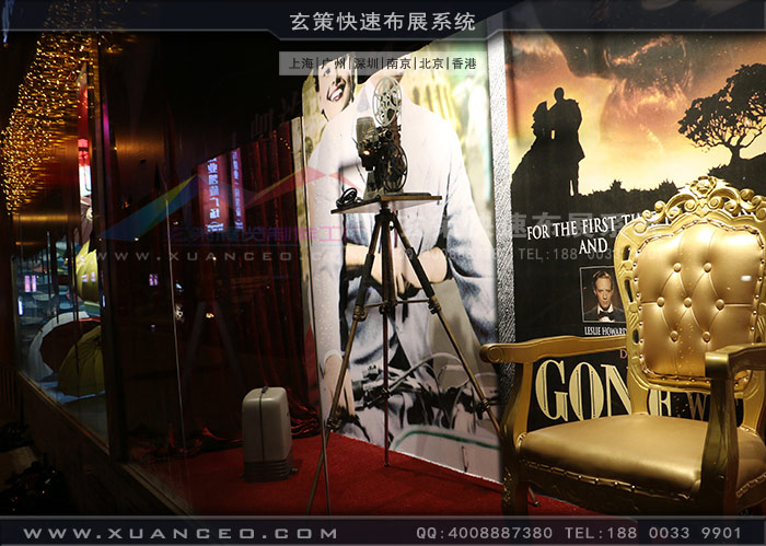 電影主題櫥窗道具展示 電影主題櫥窗道具展示