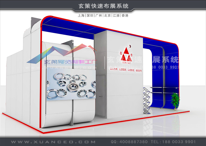 展臺(tái)效果圖側(cè)面 展臺(tái)效果圖側(cè)面