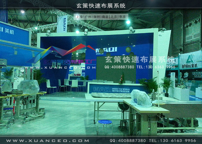 美機(jī)展臺(tái)搭建內(nèi)部細(xì)節(jié)圖 美機(jī)展臺(tái)搭建內(nèi)部細(xì)節(jié)圖