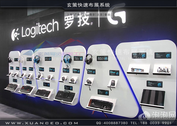 游戲展羅技展臺(tái)產(chǎn)品展示區(qū) 游戲展羅技展臺(tái)產(chǎn)品展示區(qū)