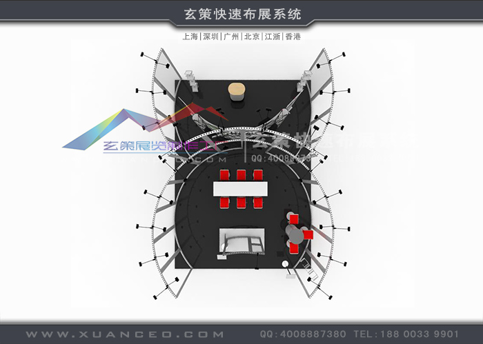 模塊環(huán)保展臺:XC-MK-103