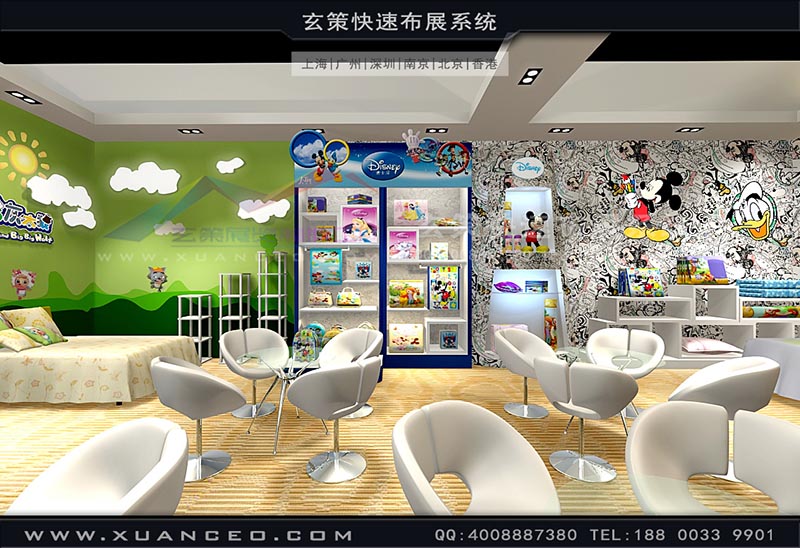 紡織展-優(yōu)雅詩展臺搭建(126㎡)