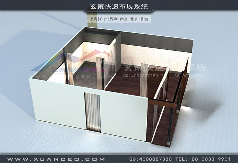 家具展-木美家具展臺搭建(100㎡)