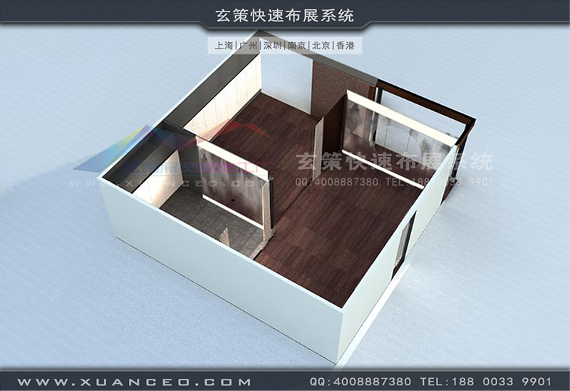 家具展-木美家具展臺搭建(100㎡)