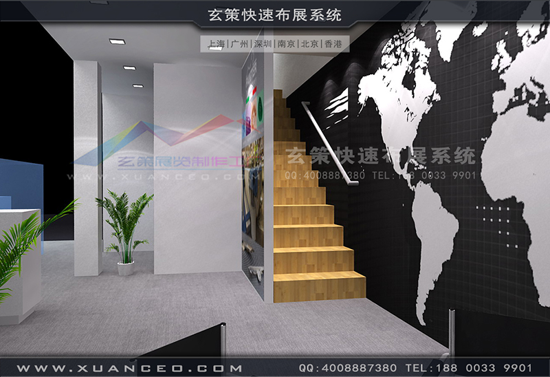 紡織展-奔特紡織展臺搭建(182㎡)