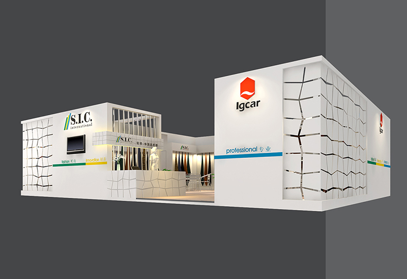 皮革展-銘博·SIC展臺(tái)搭展（102㎡）